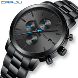 CRRJU -  Business Style Waterproof Watch