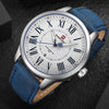 Top Luxury Leather Strap Sports Watch