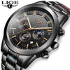 LIGE - Business Waterproof Watch