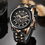 Sport Chronograph Full Steel Quartz Watch