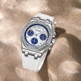 Polygonal Dial Design Women Watch