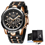 Sport Chronograph Full Steel Quartz Watch