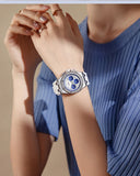 Polygonal Dial Design Women Watch