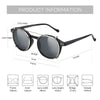 Classic Retro Rivet Polarized Sunglasses