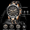 Sport Chronograph Full Steel Quartz Watch